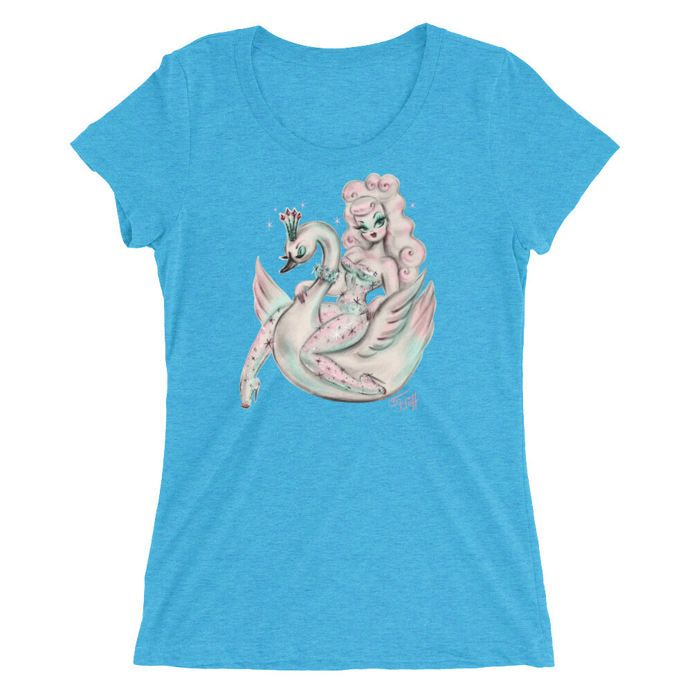 Swan Pixie • Women's Slim Fit Tee