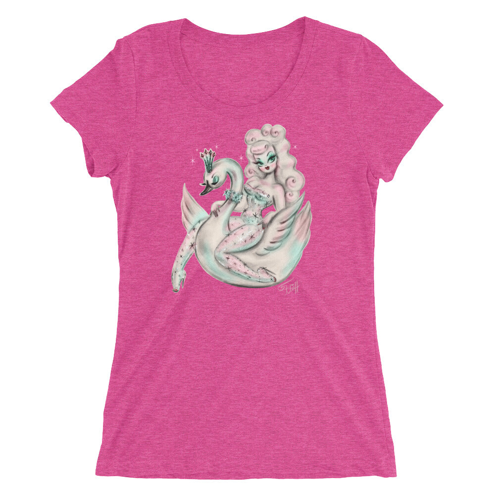 Swan Pixie • Women's Slim Fit Tee