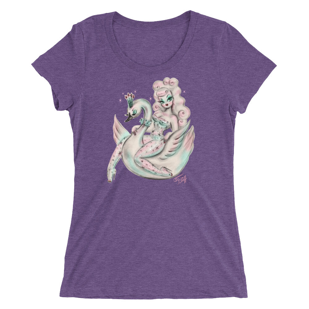 Swan Pixie • Women's Slim Fit Tee