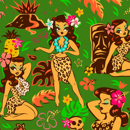 Tiki Temptress on Green