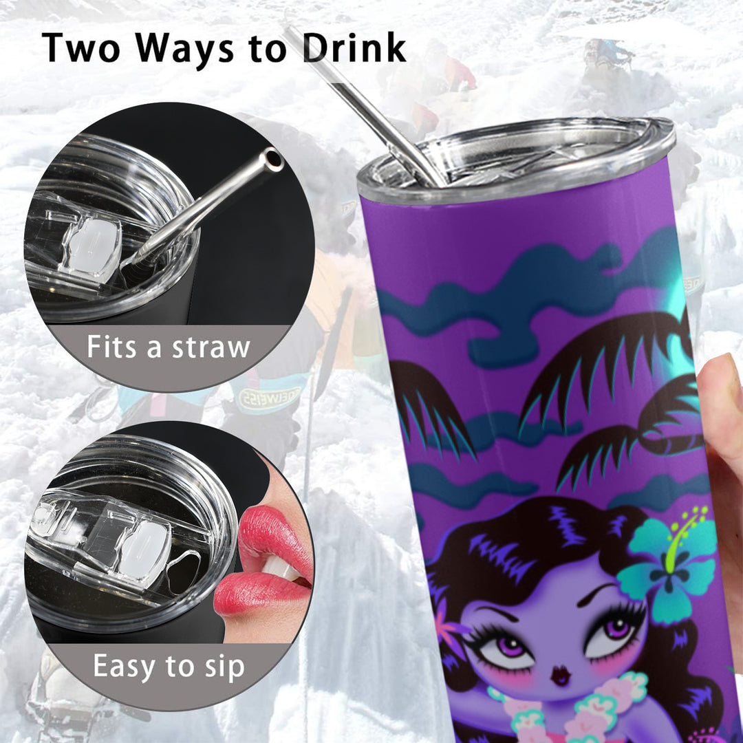 Haunted Hula Cutie • Tall Tumbler 20oz