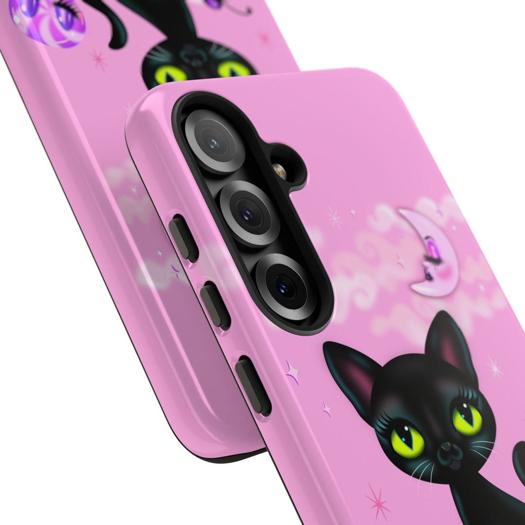 Vyolette in the Sky with Candies Pink • Tough Phone Case
