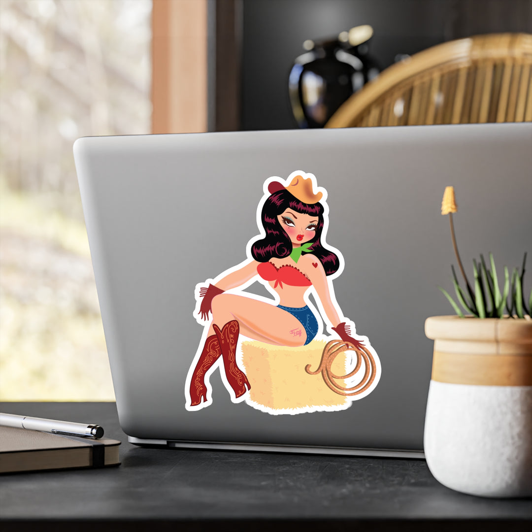 Cowgirl • Kiss-Cut Vinyl Decal