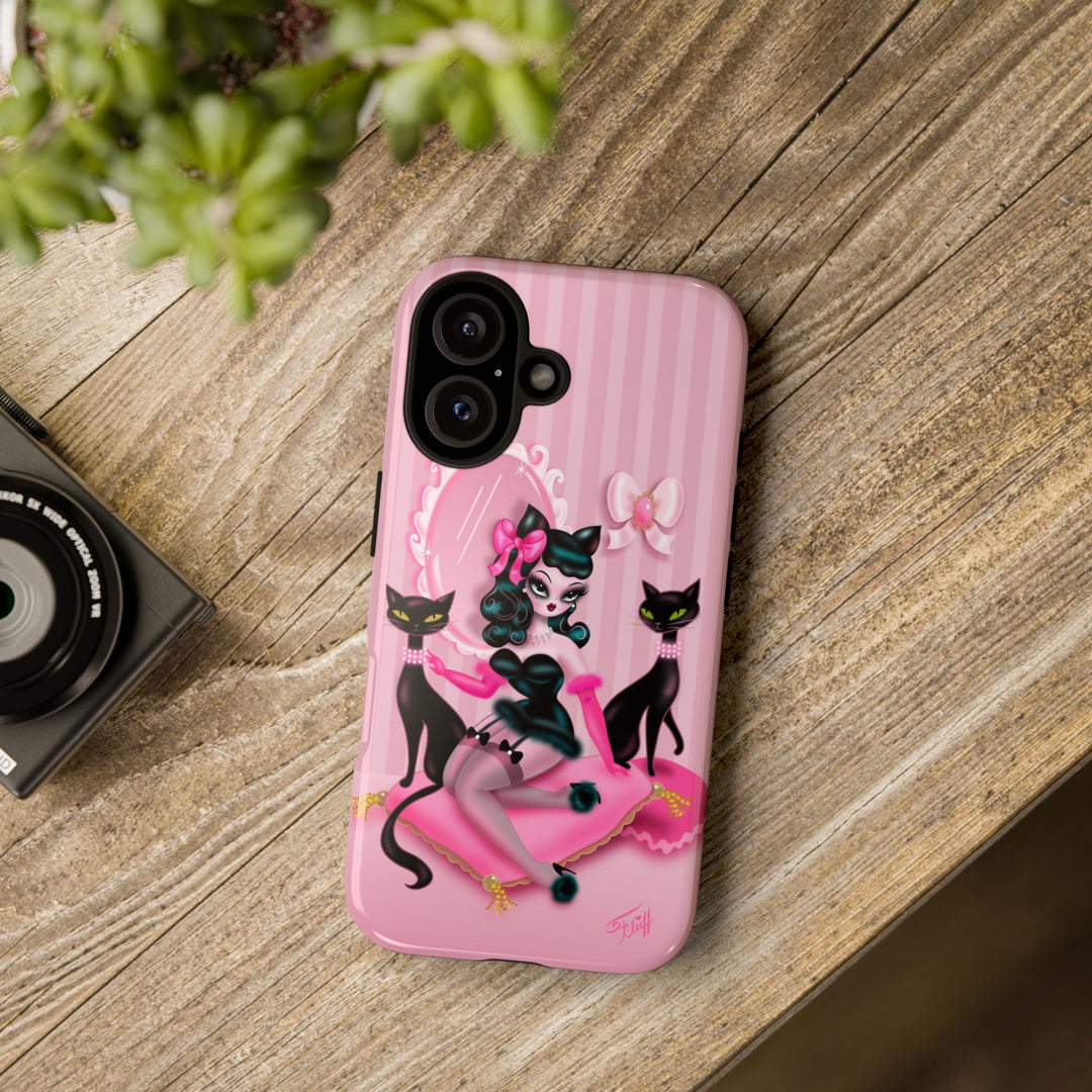 Kitten Boudoir Doll • Tough Phone Case