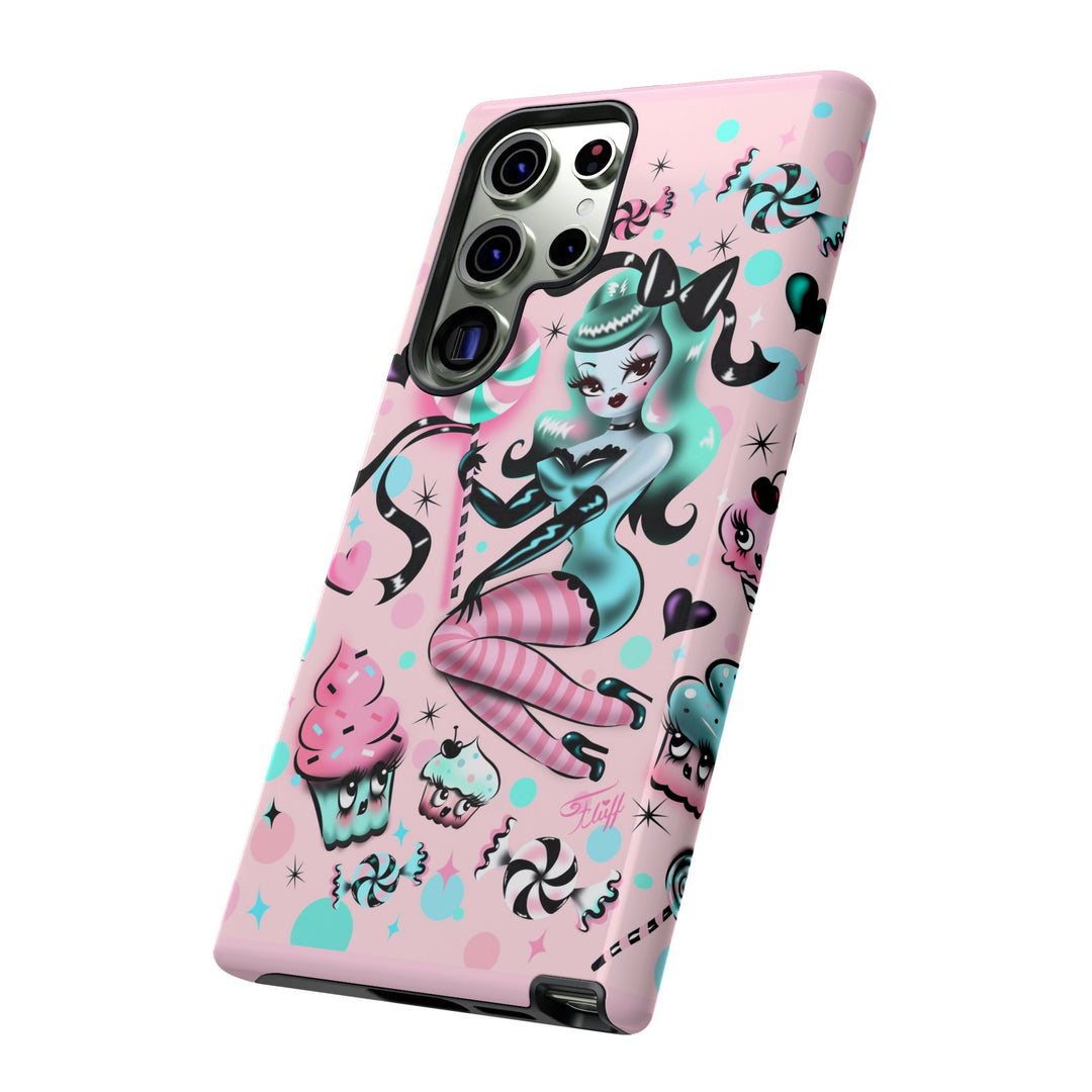 Mint Sugar Pinup • Tough Phone Case