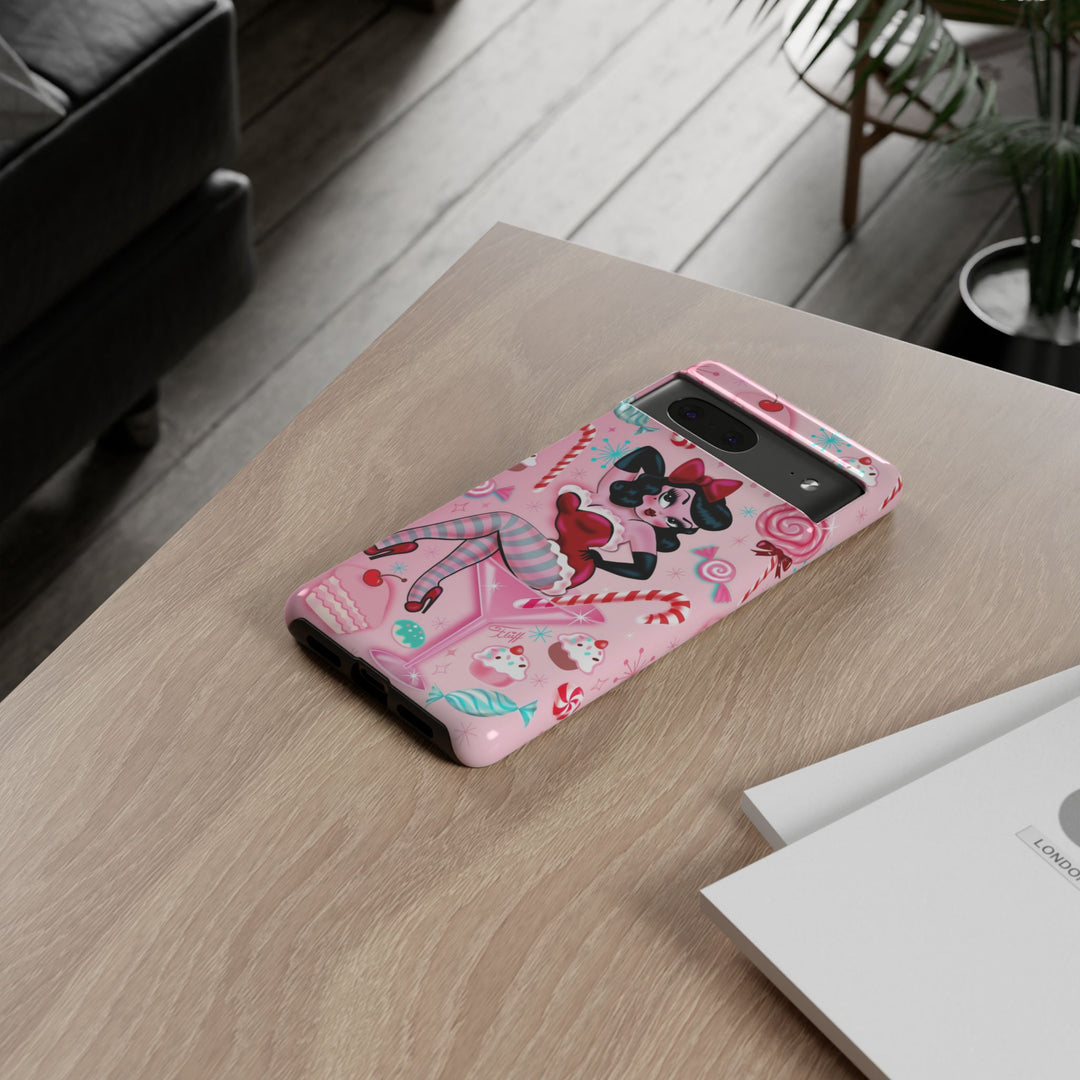Candy Cane Martini Girl • Case Mate Galaxy S7 & S9 Slim Phone Case