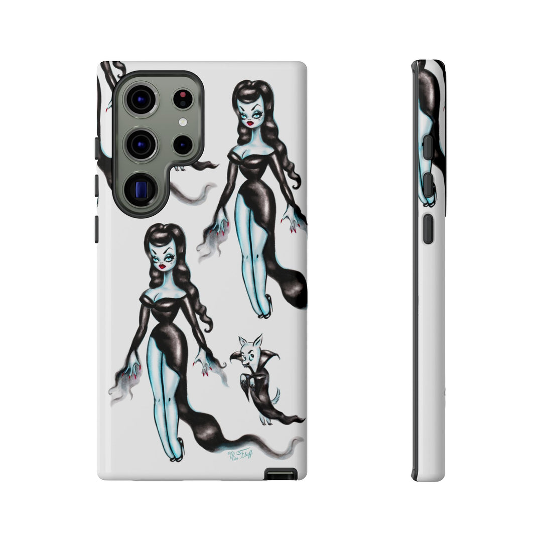 Vampira with Nosferachi • Tough Phone Case