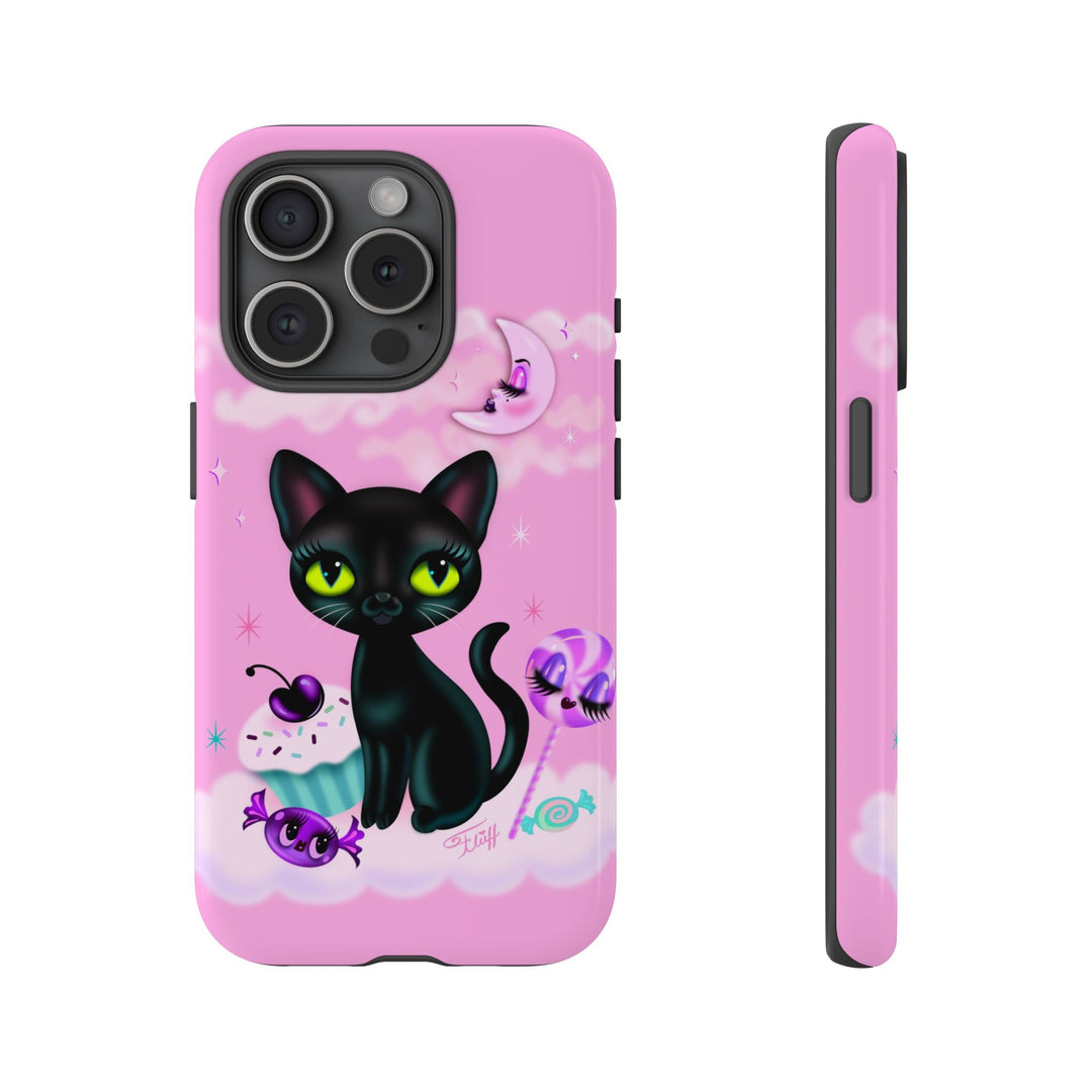 Vyolette in the Sky with Candies Pink • Tough Phone Case