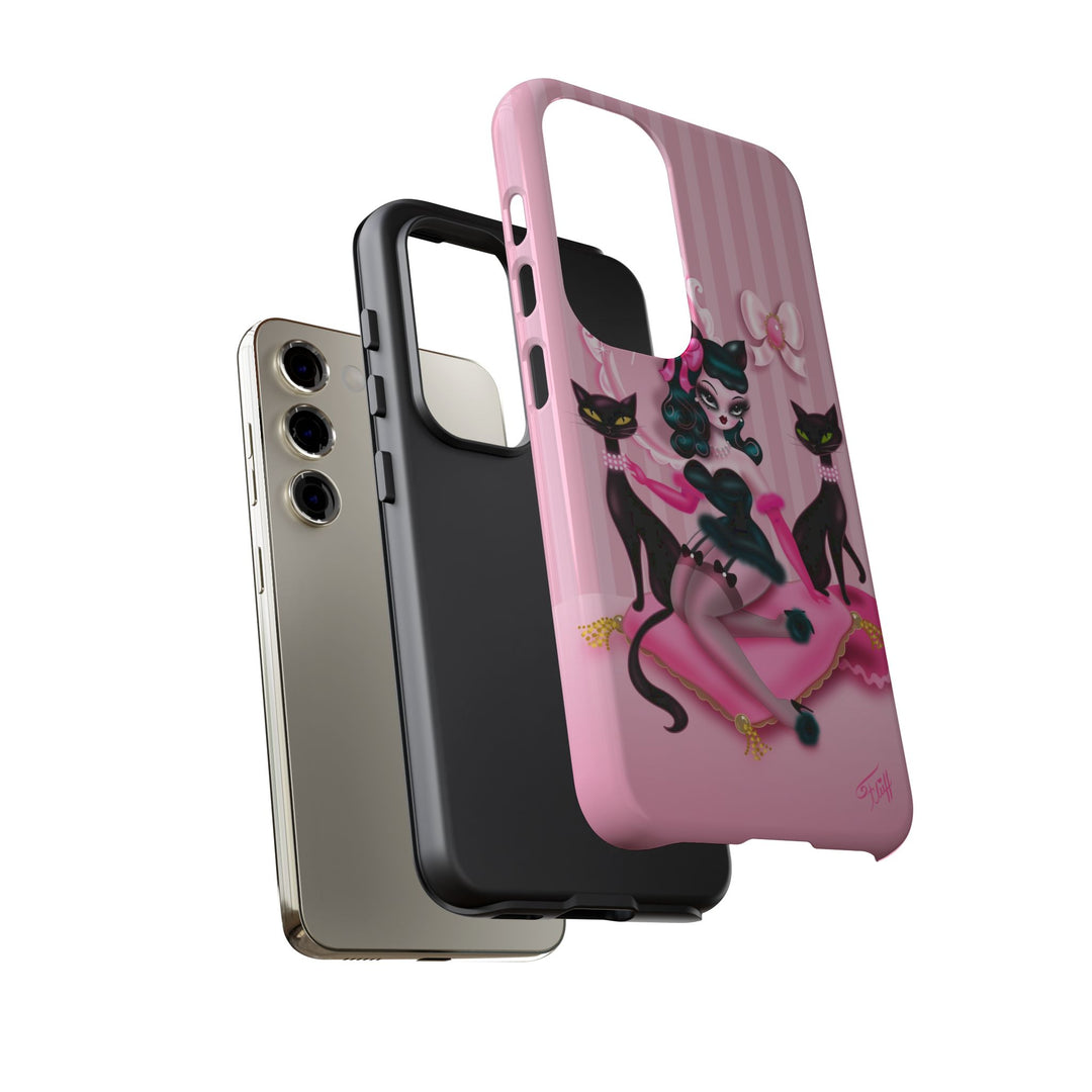 Kitten Boudoir Doll • Tough Phone Case