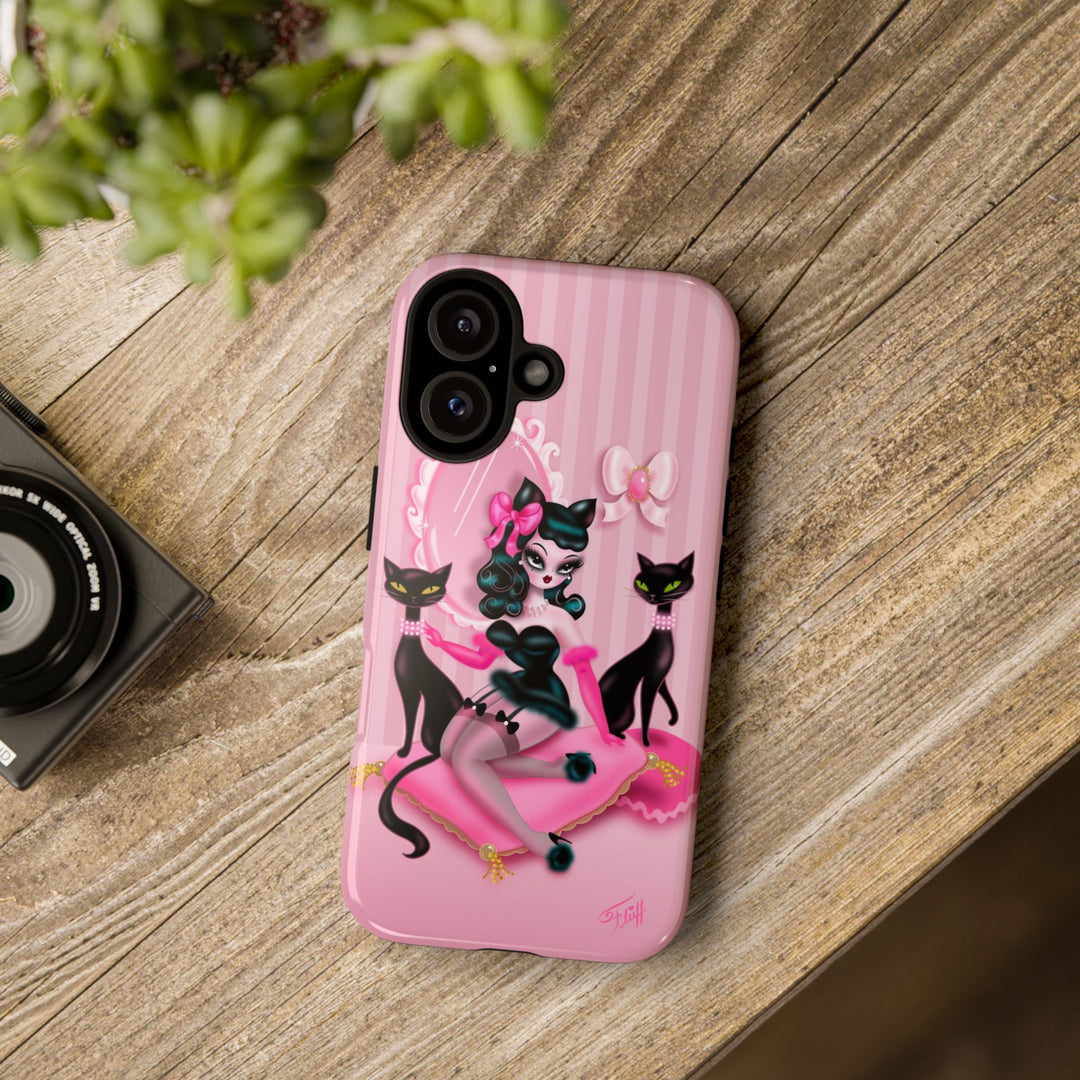 Kitten Boudoir Doll • Tough Phone Case