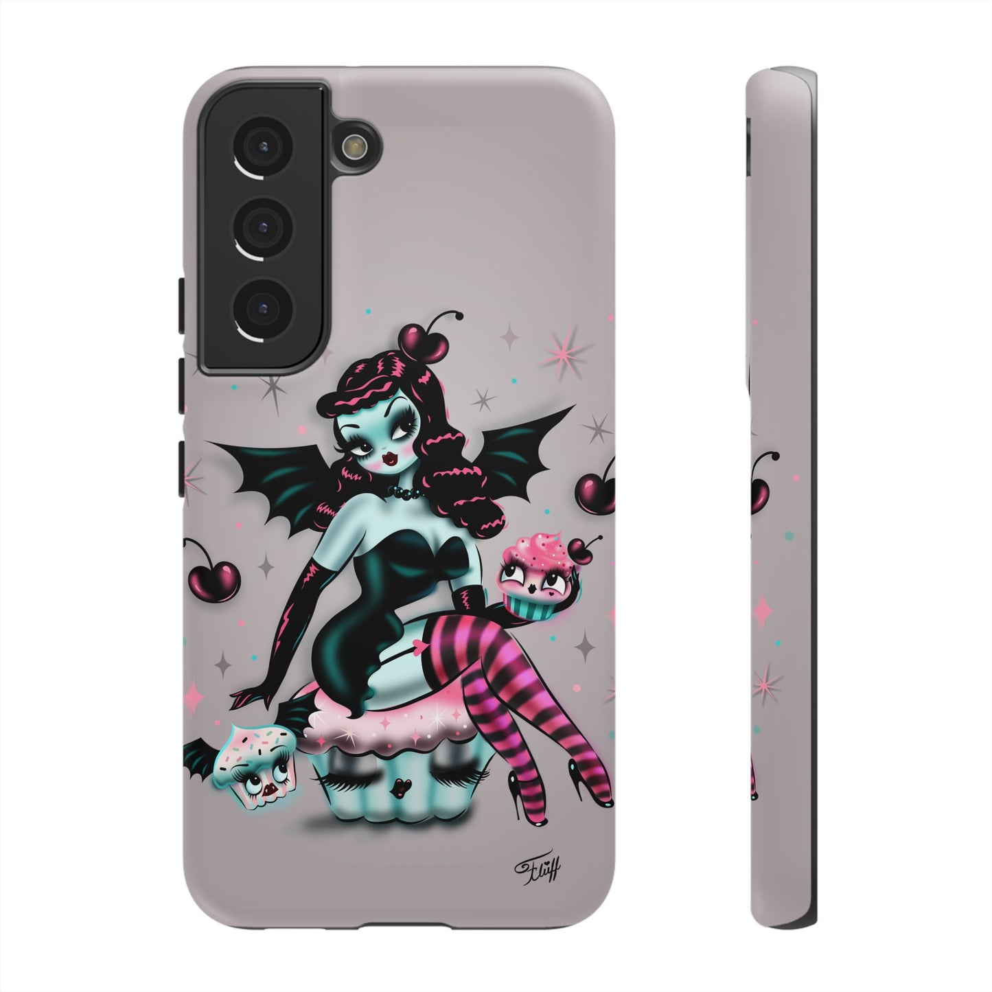 Spooky Cupcake Doll • Tough Phone Case