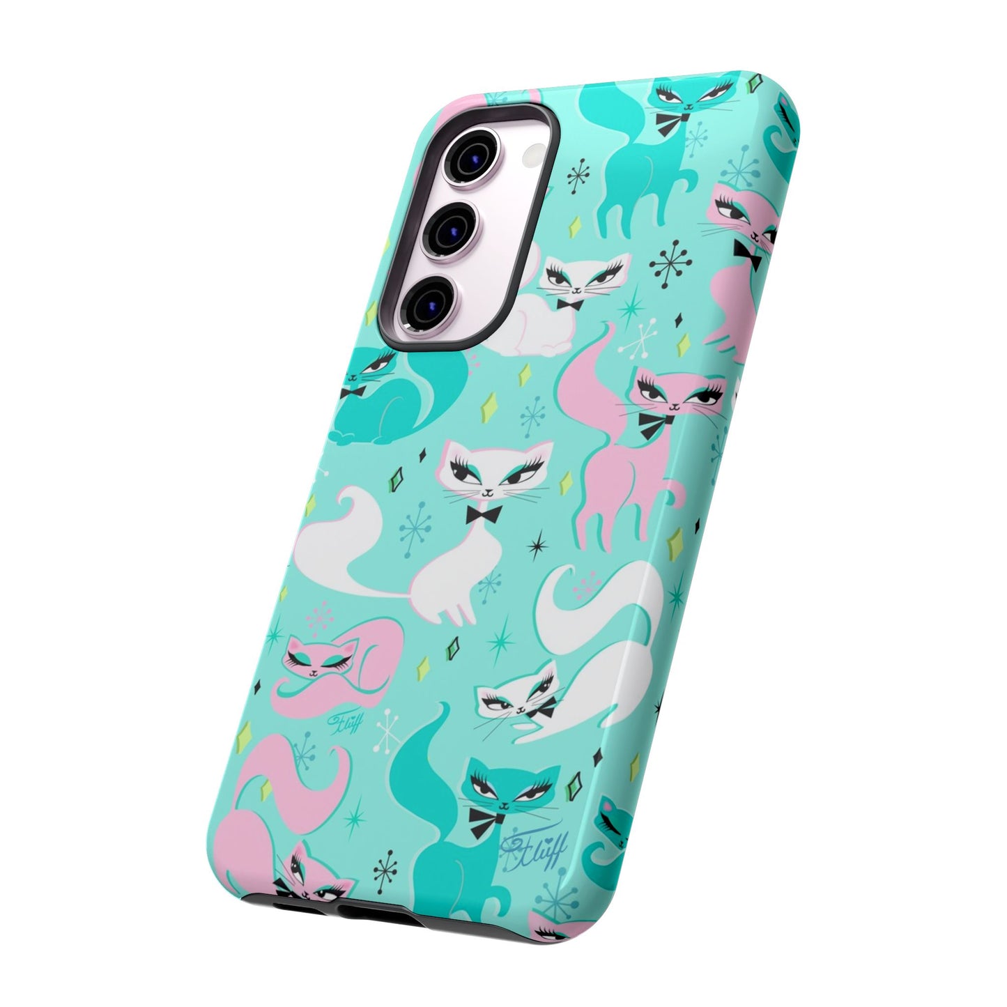 Swanky Kittens • Tough Phone Case