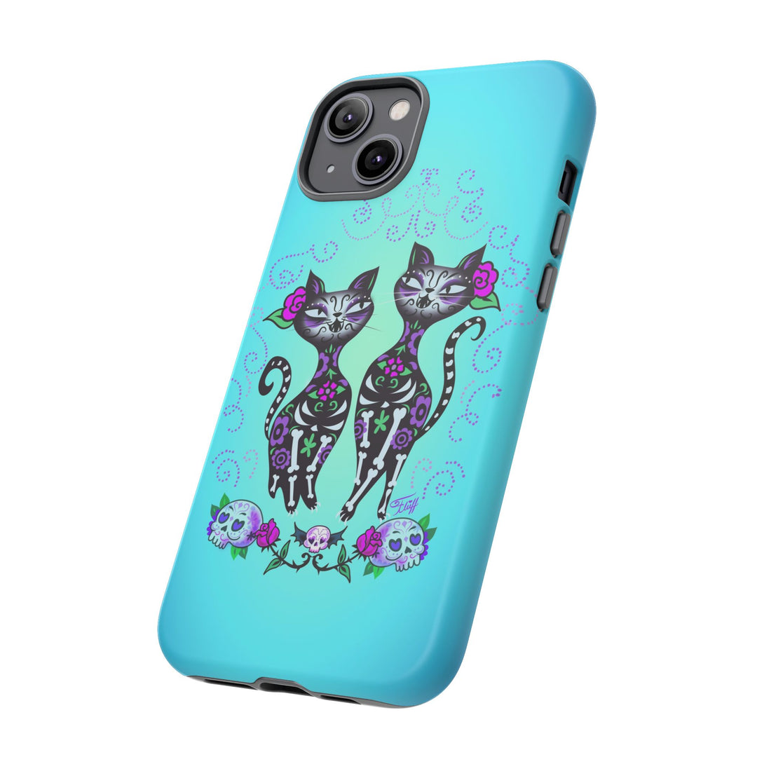 Sugar Skull Cats • Tough Phone Case