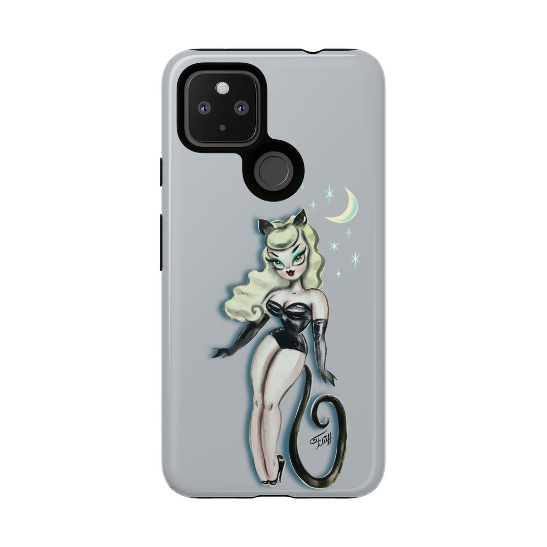 Blonde Cat Girl • Tough Phone Case