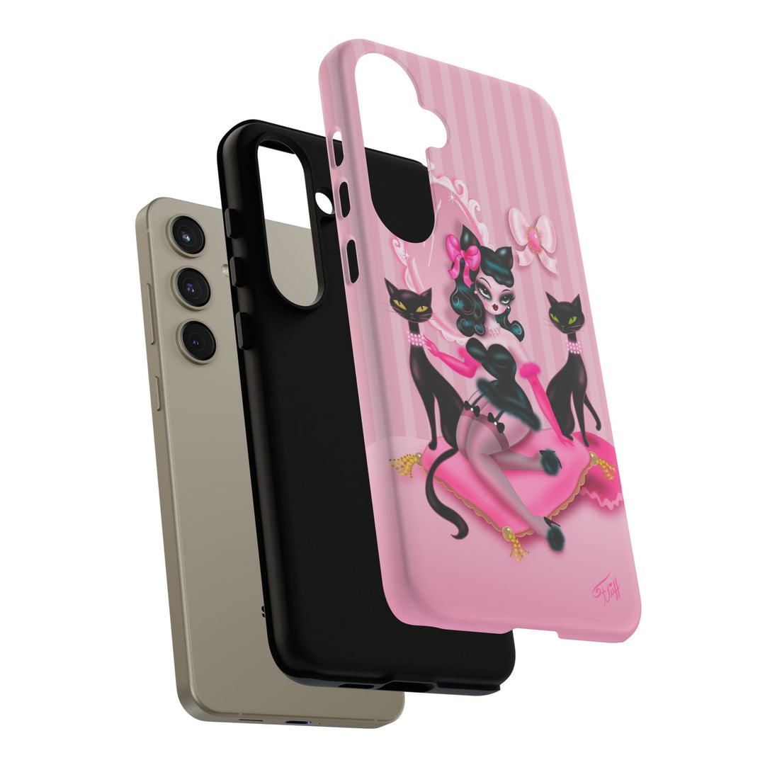 Kitten Boudoir Doll • Tough Phone Case