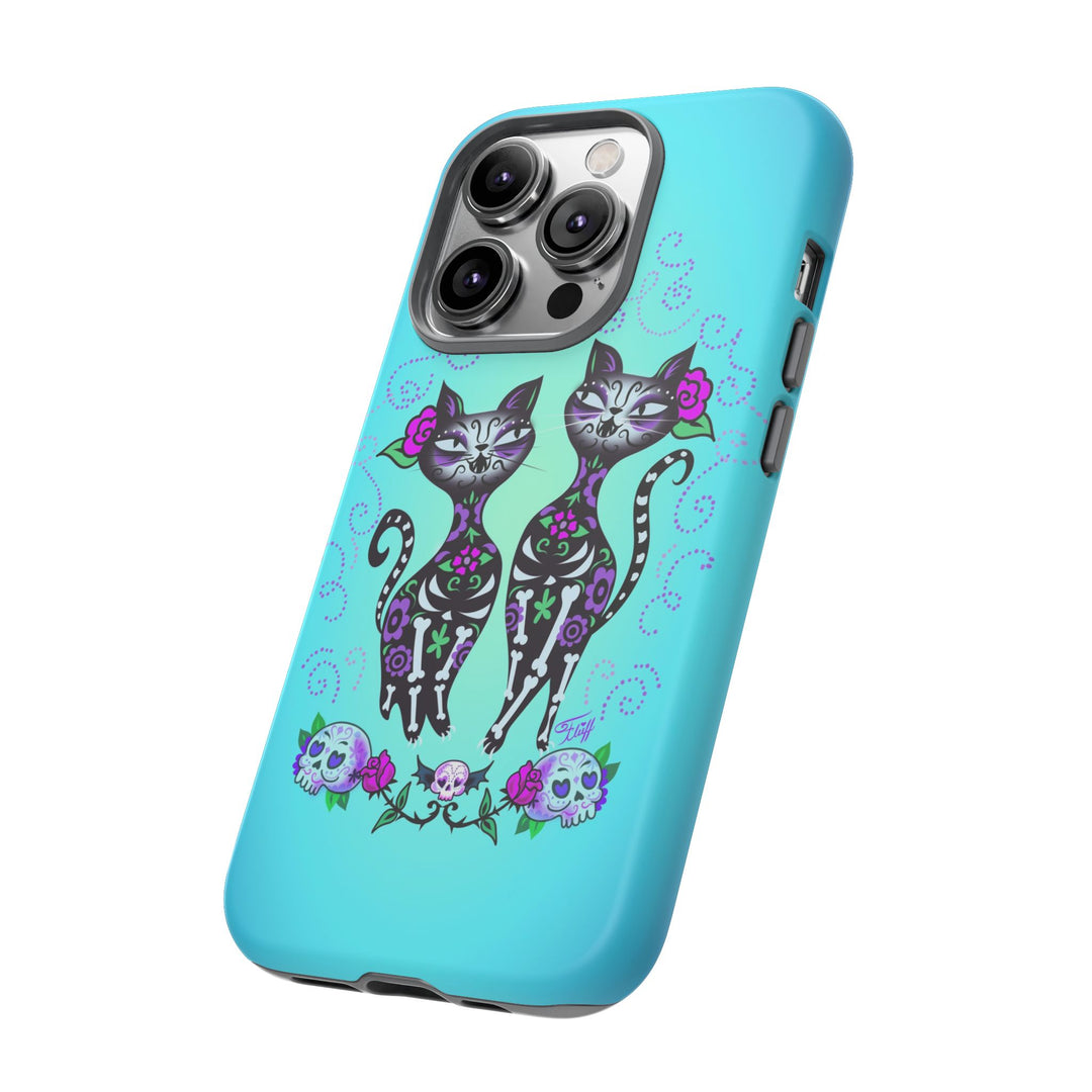 Sugar Skull Cats • Tough Phone Case