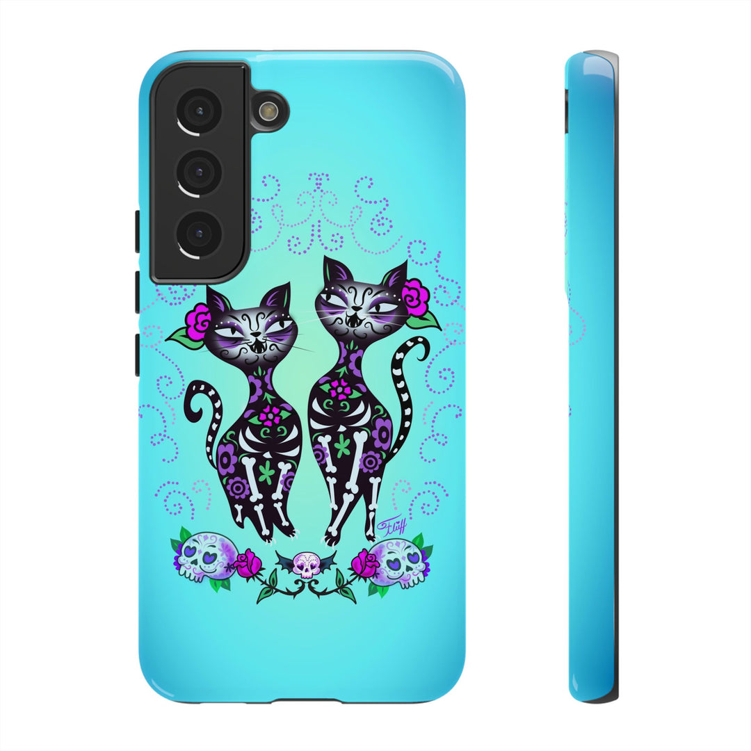 Sugar Skull Cats • Tough Phone Case