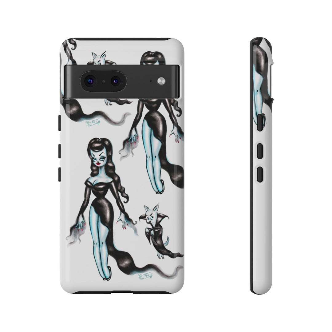 Vampira with Nosferachi • Tough Phone Case