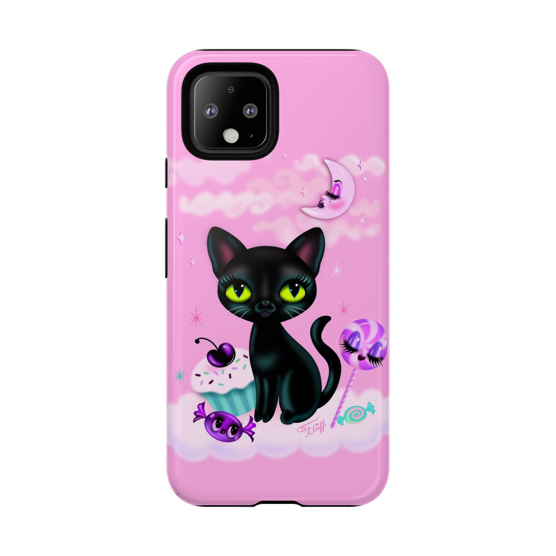 Vyolette in the Sky with Candies Pink • Tough Phone Case