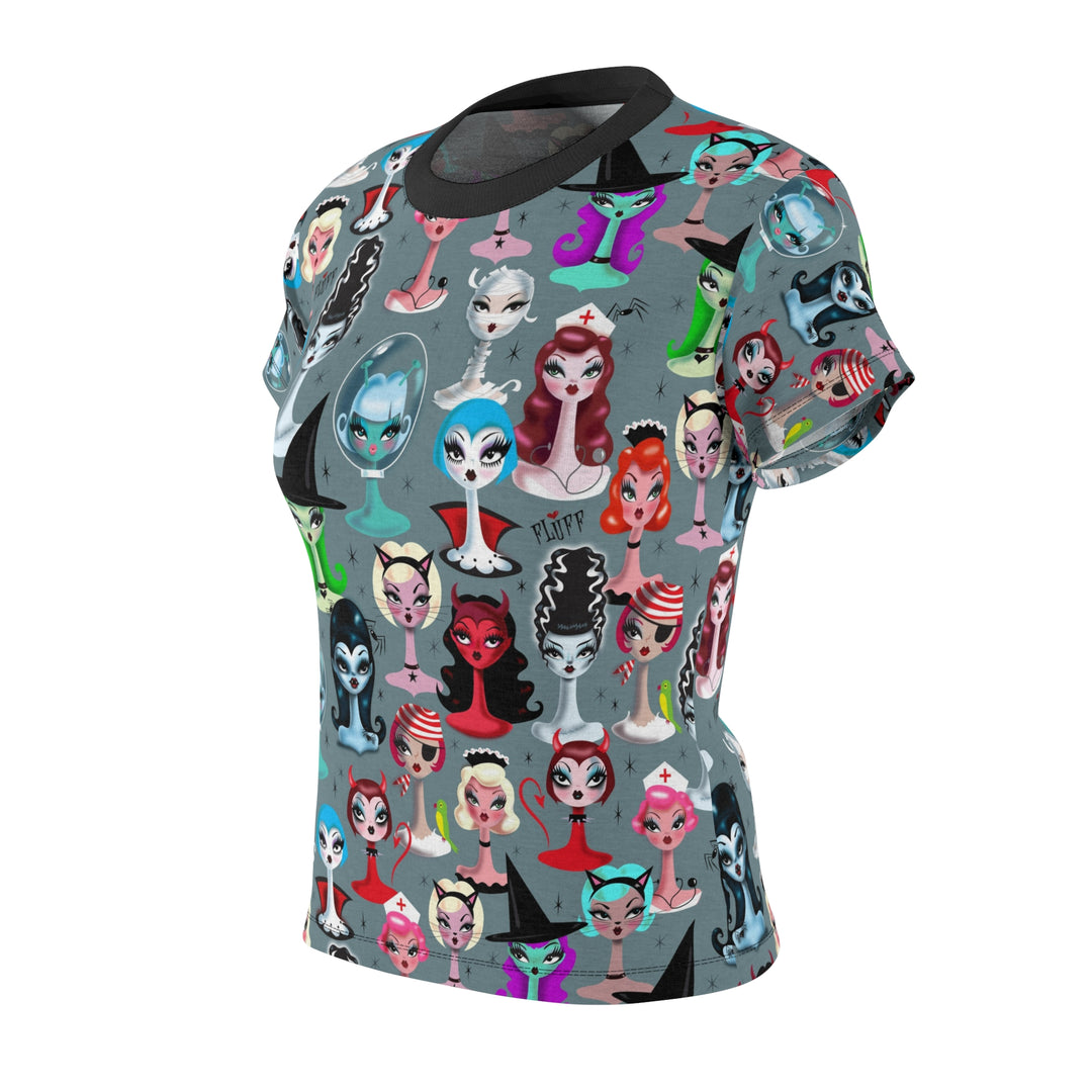 Spooky Dolls • Women's AOP Cut & Sew Tee