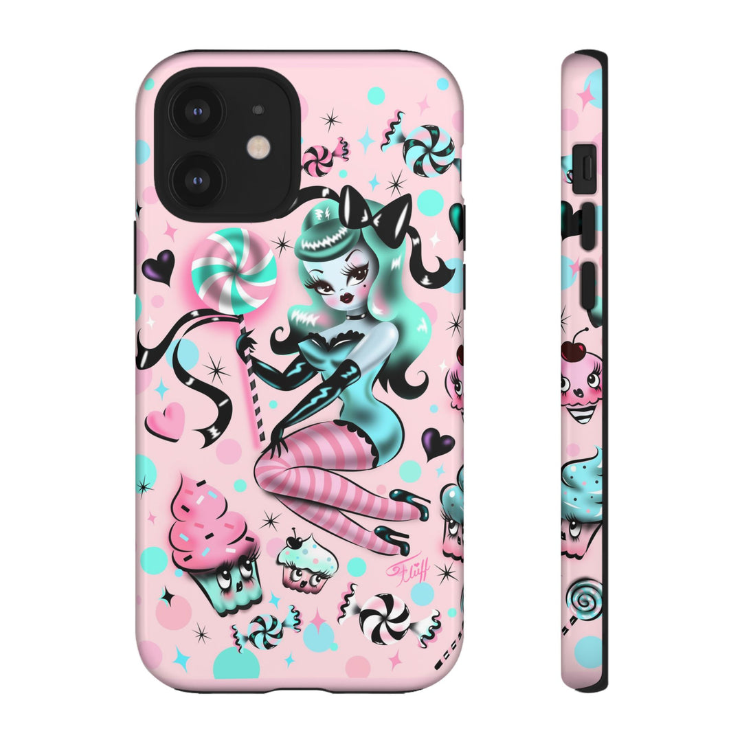 Mint Sugar Pinup • Tough Phone Case