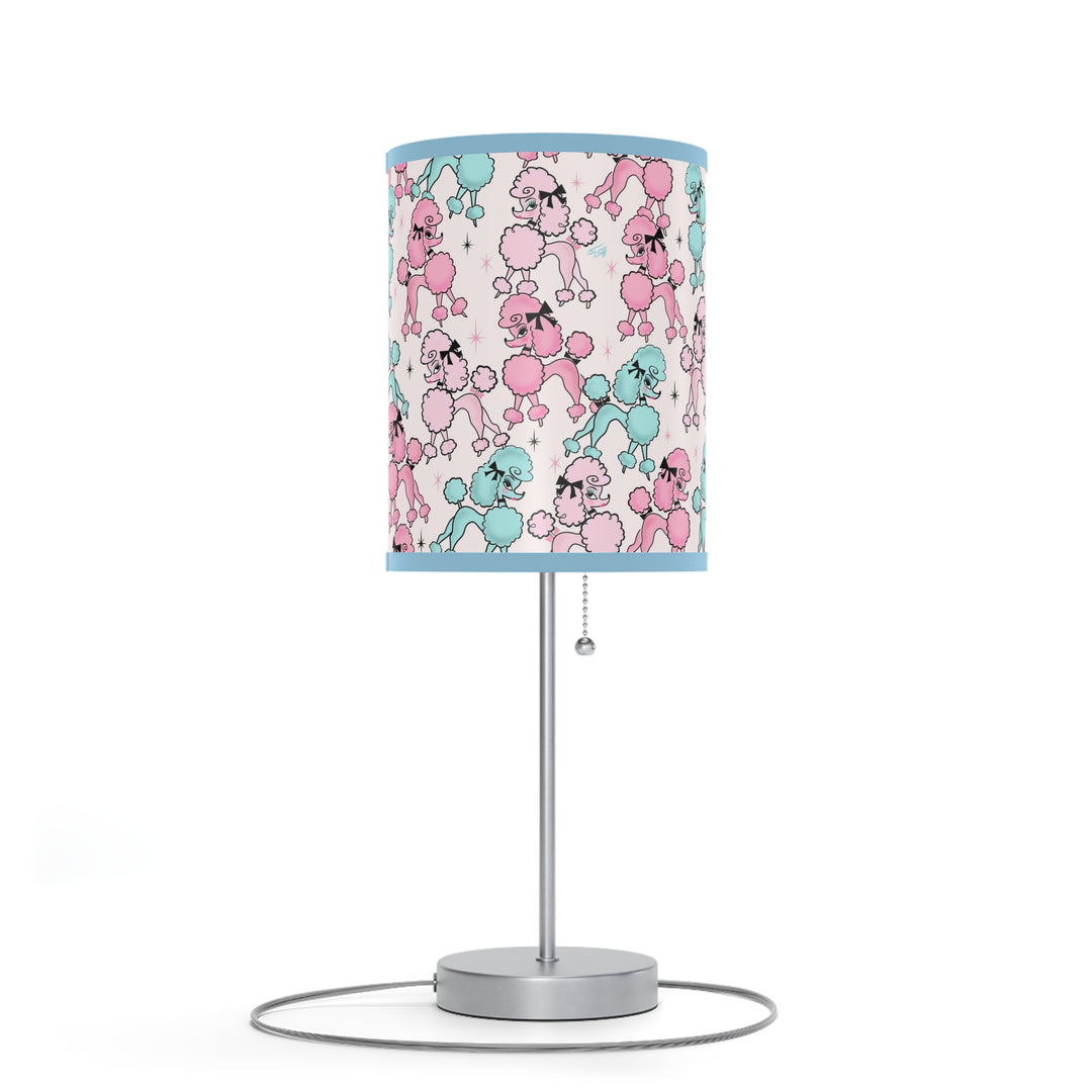 Poodlerama on Cream • Lamp