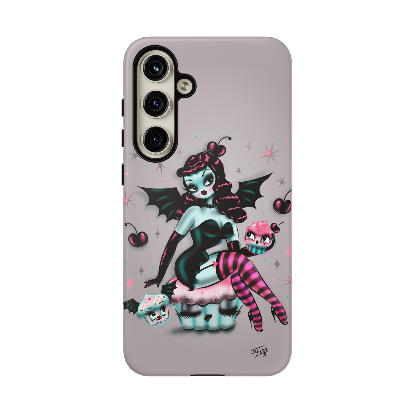 Spooky Cupcake Doll • Tough Phone Case