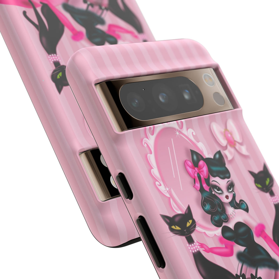 Kitten Boudoir Doll • Tough Phone Case