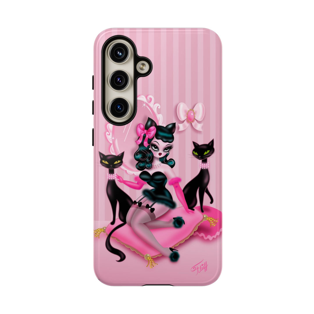 Kitten Boudoir Doll • Tough Phone Case