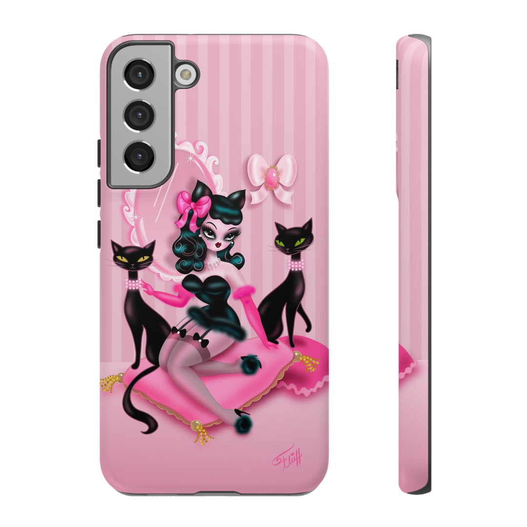 Kitten Boudoir Doll • Tough Phone Case