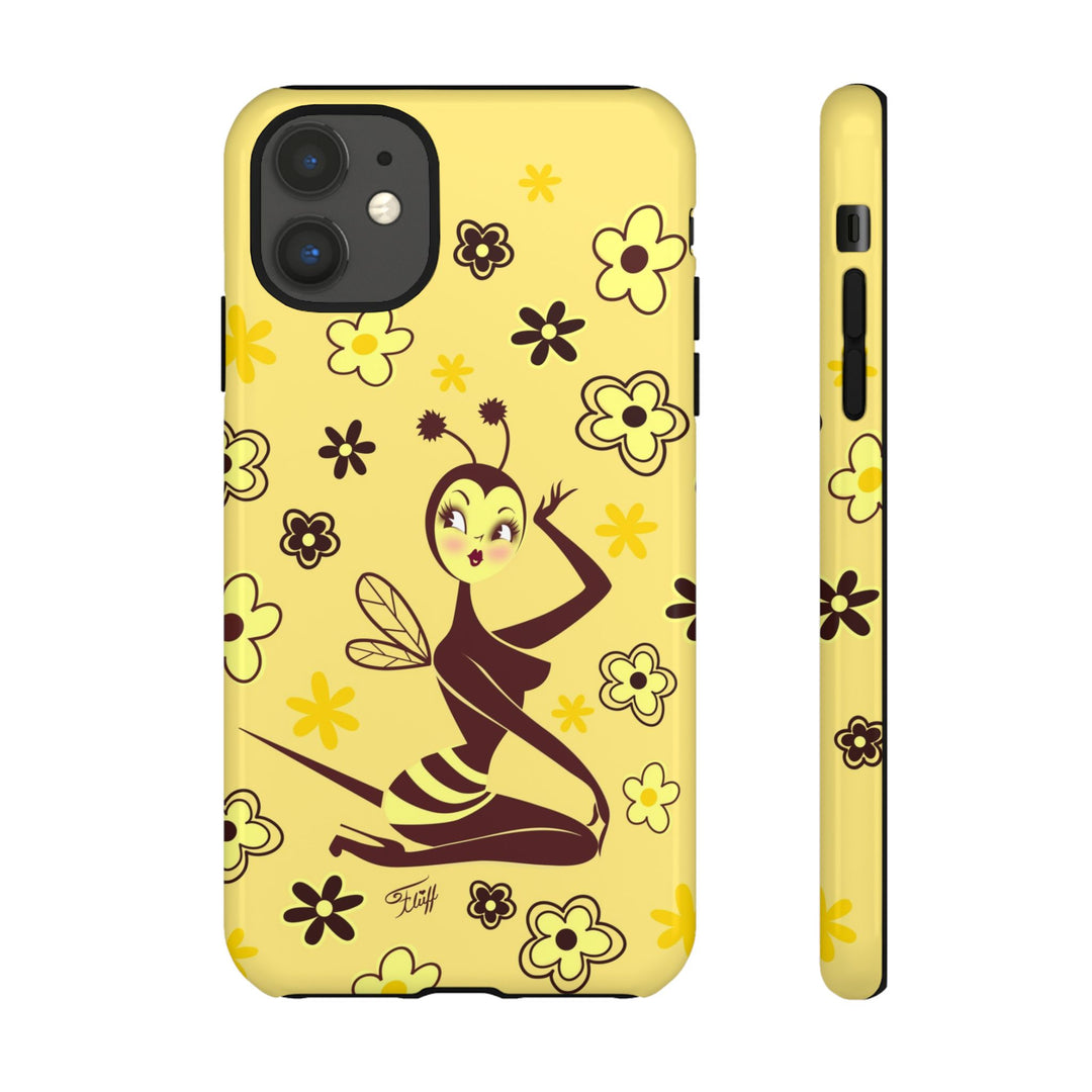 Bee Girl • Tough Phone Case