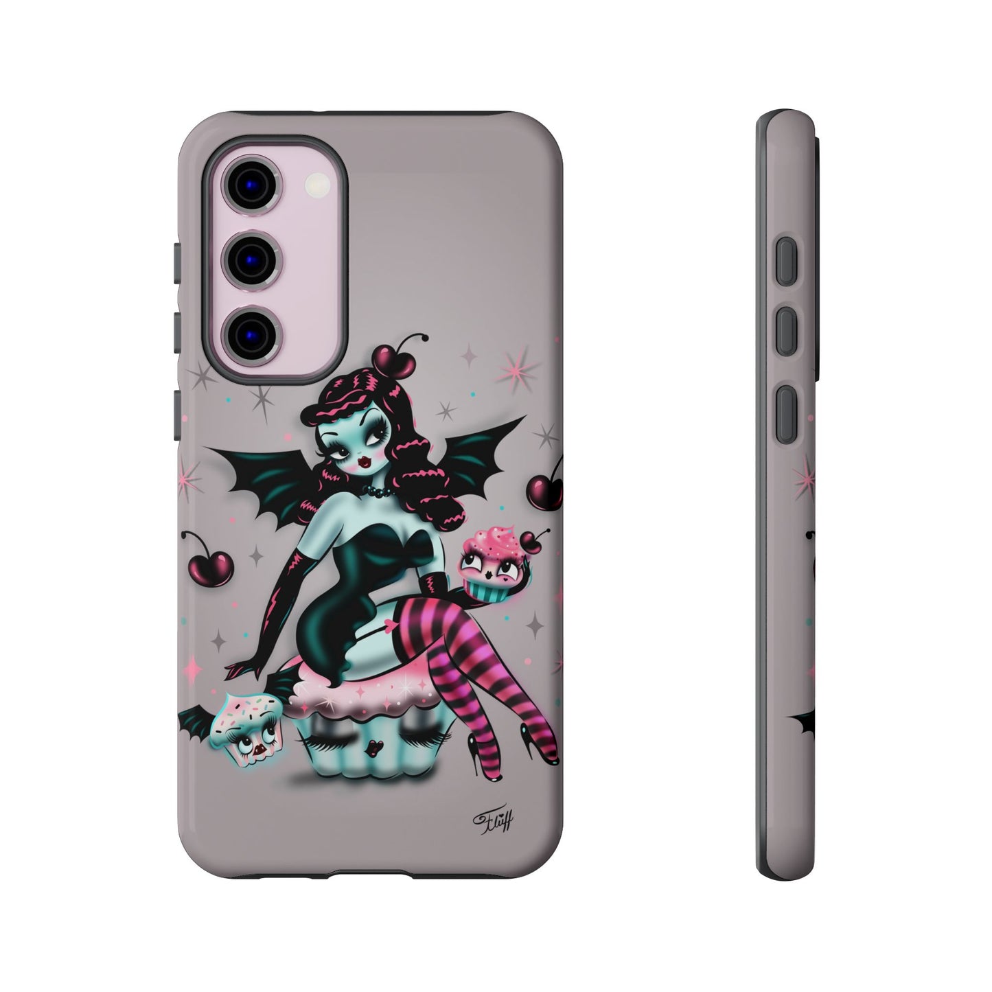 Spooky Cupcake Doll • Tough Phone Case