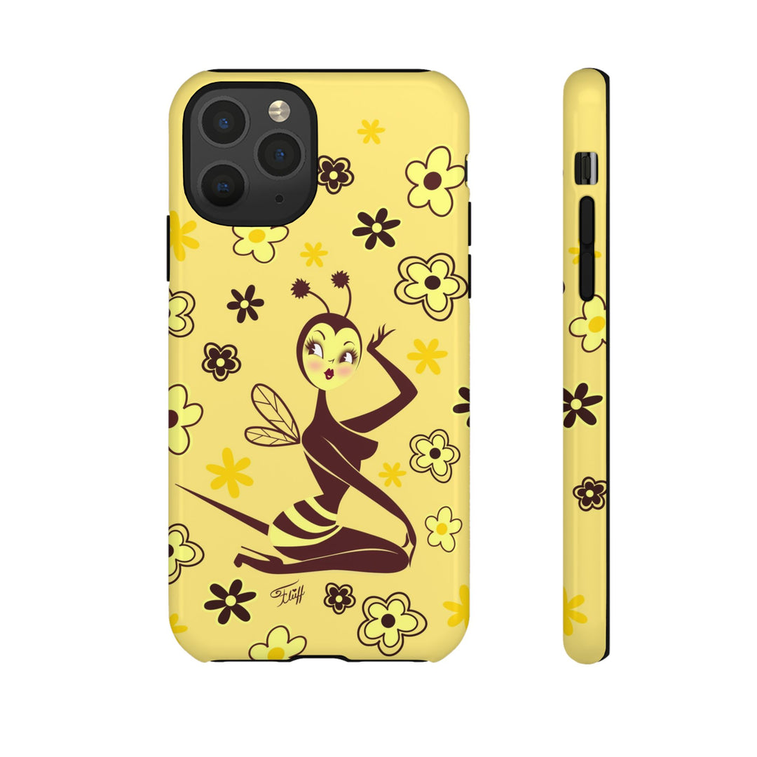 Bee Girl • Tough Phone Case