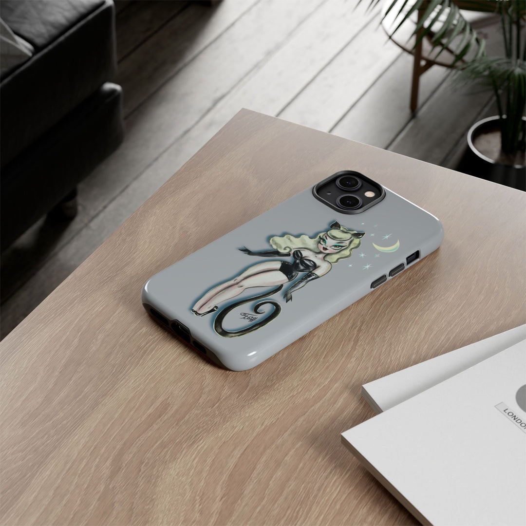 Blonde Cat Girl • Tough Phone Case