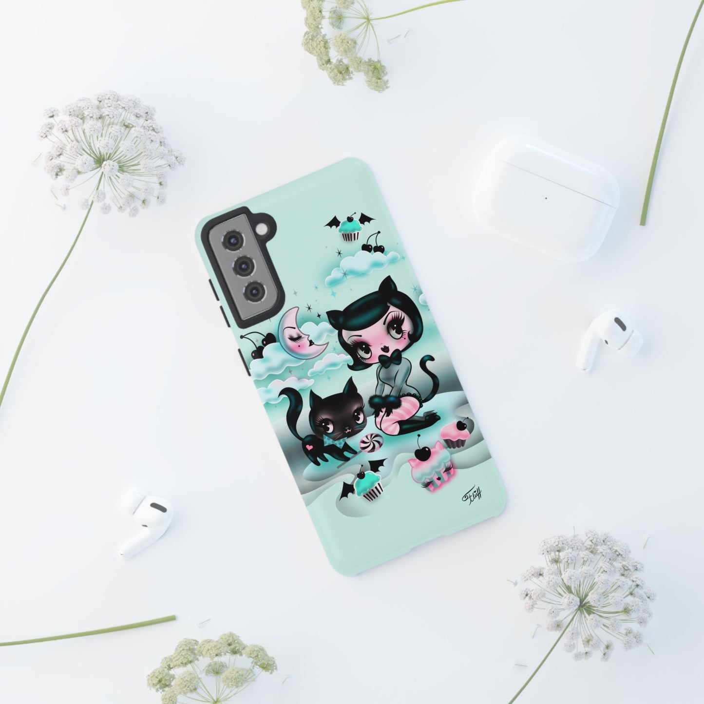 Kitty Doll with Cupcakes  • Tough Phone Case