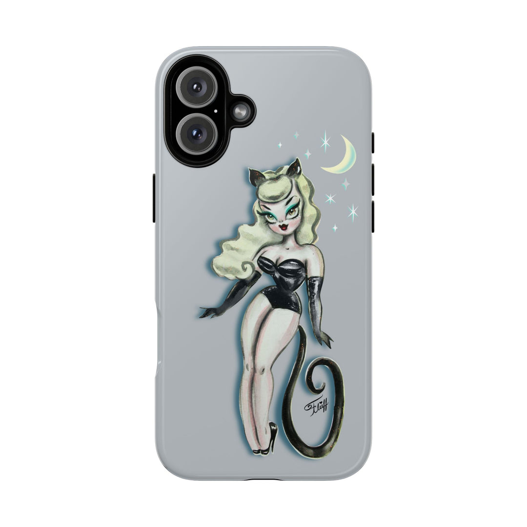 Blonde Cat Girl • Tough Phone Case