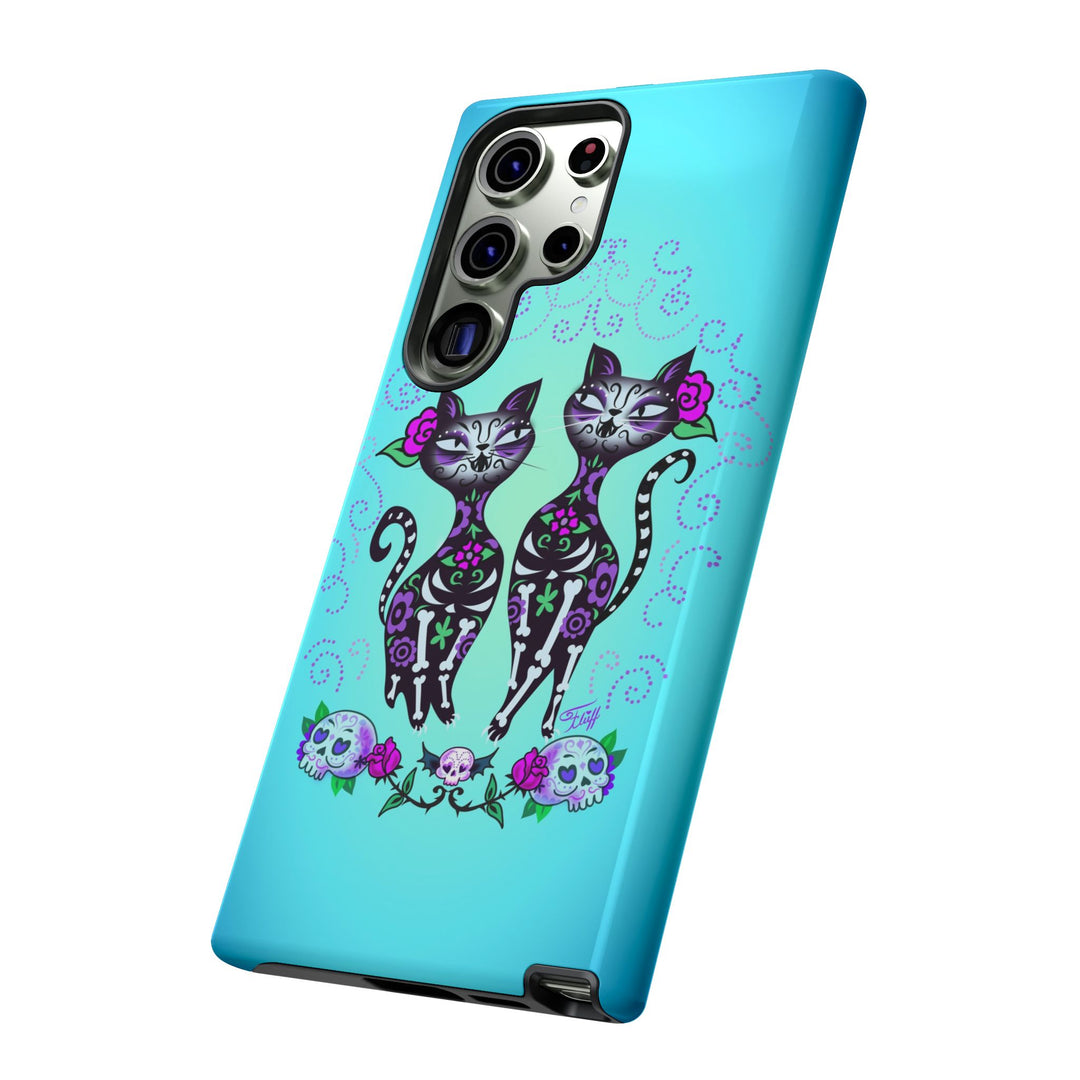 Sugar Skull Cats • Tough Phone Case