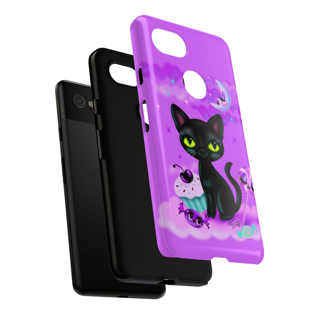 Vyolette in the Sky with Candies  • Tough Phone Case