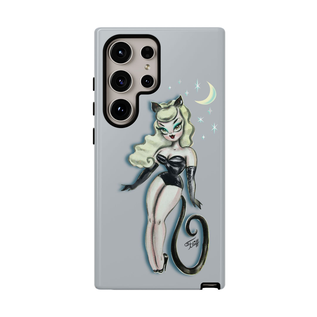 Blonde Cat Girl • Tough Phone Case