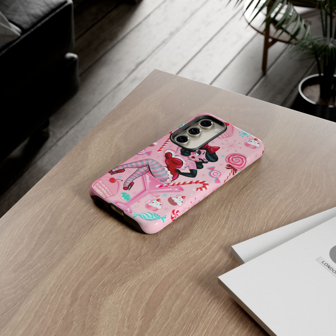 Candy Cane Martini Girl • Case Mate Galaxy S7 & S9 Slim Phone Case