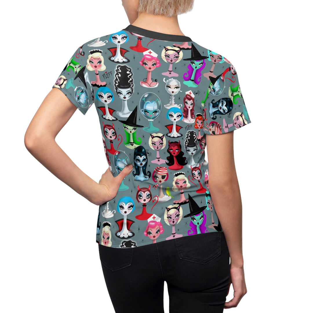 Spooky Dolls • Women's AOP Cut & Sew Tee