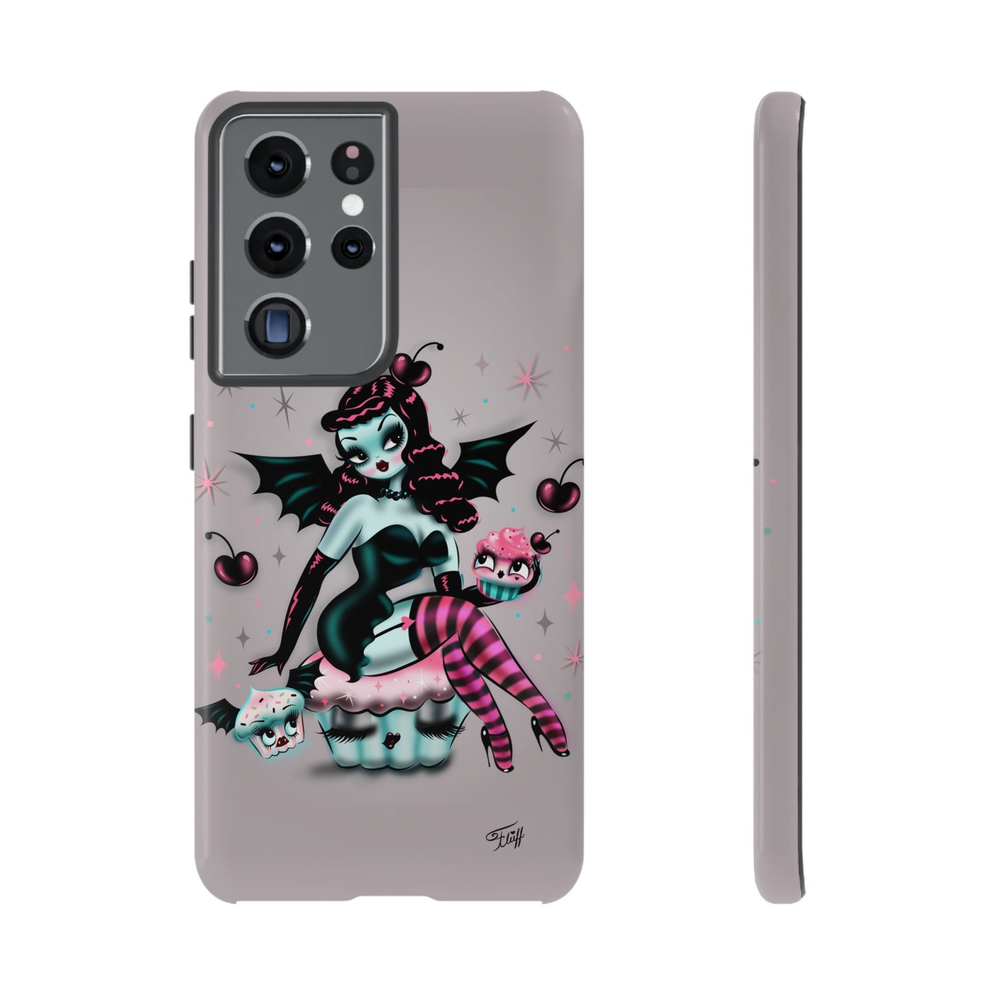 Spooky Cupcake Doll • Tough Phone Case