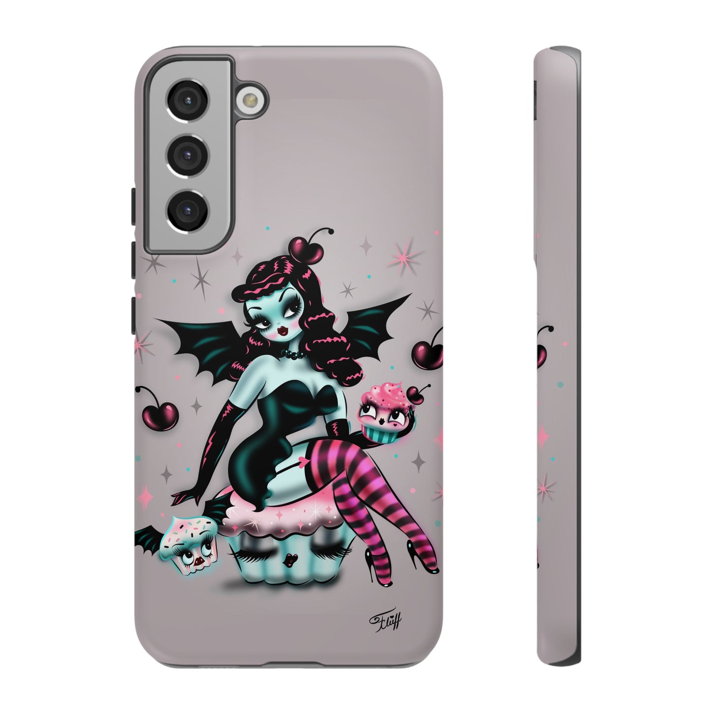 Spooky Cupcake Doll • Tough Phone Case