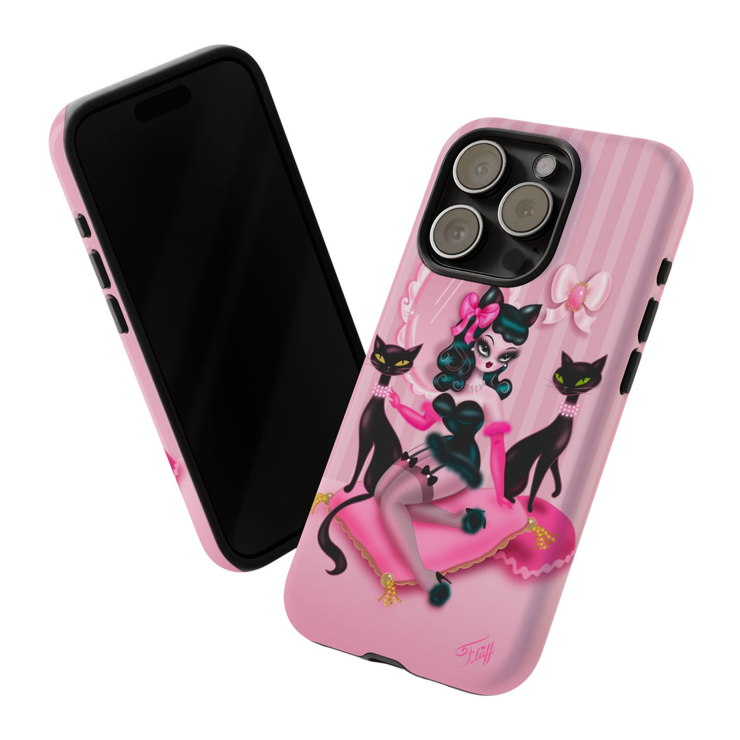 Kitten Boudoir Doll • Tough Phone Case