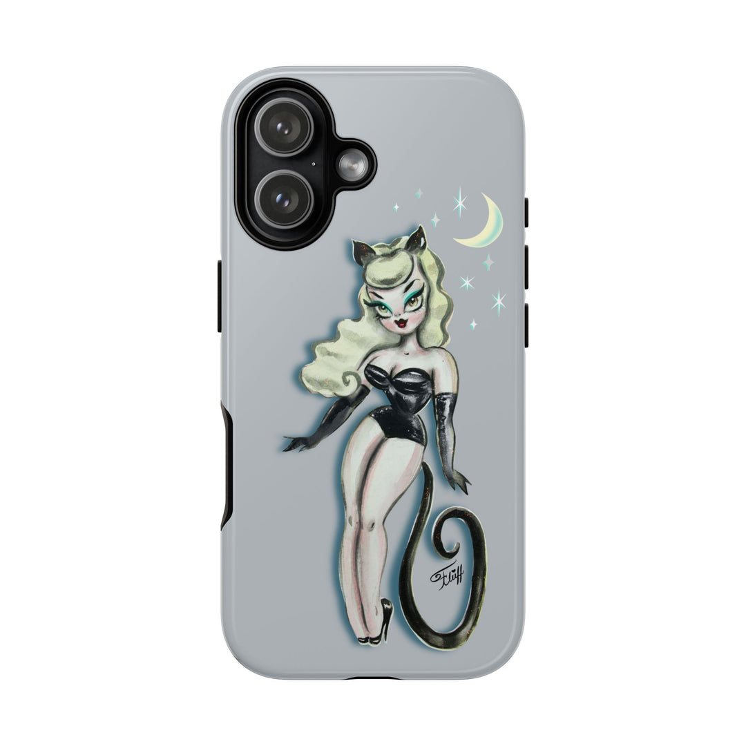 Blonde Cat Girl • Tough Phone Case
