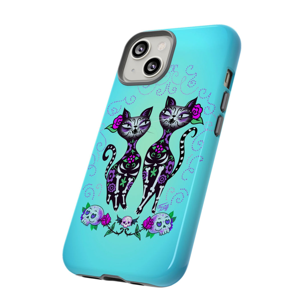 Sugar Skull Cats • Tough Phone Case