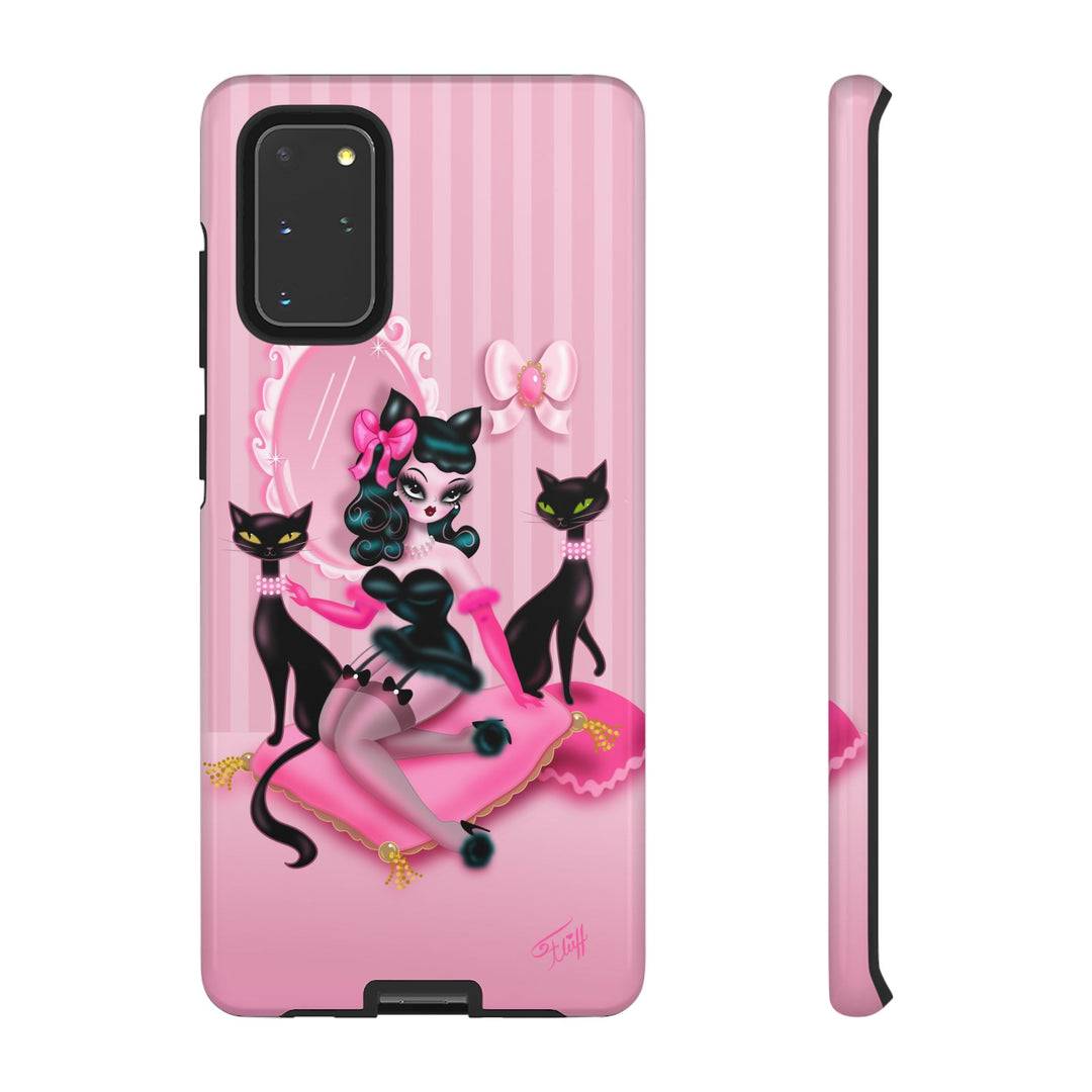 Kitten Boudoir Doll • Tough Phone Case