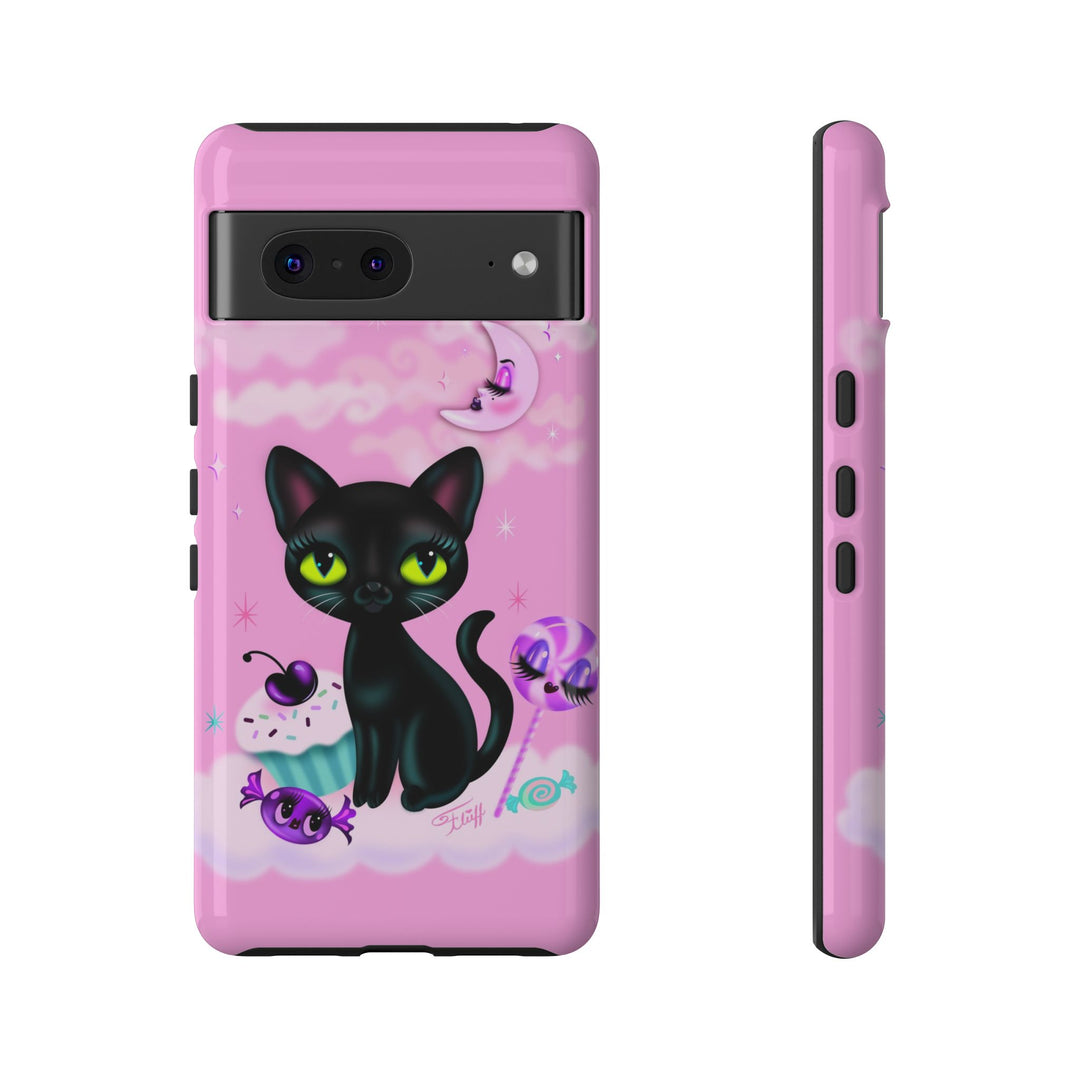 Vyolette in the Sky with Candies Pink • Tough Phone Case