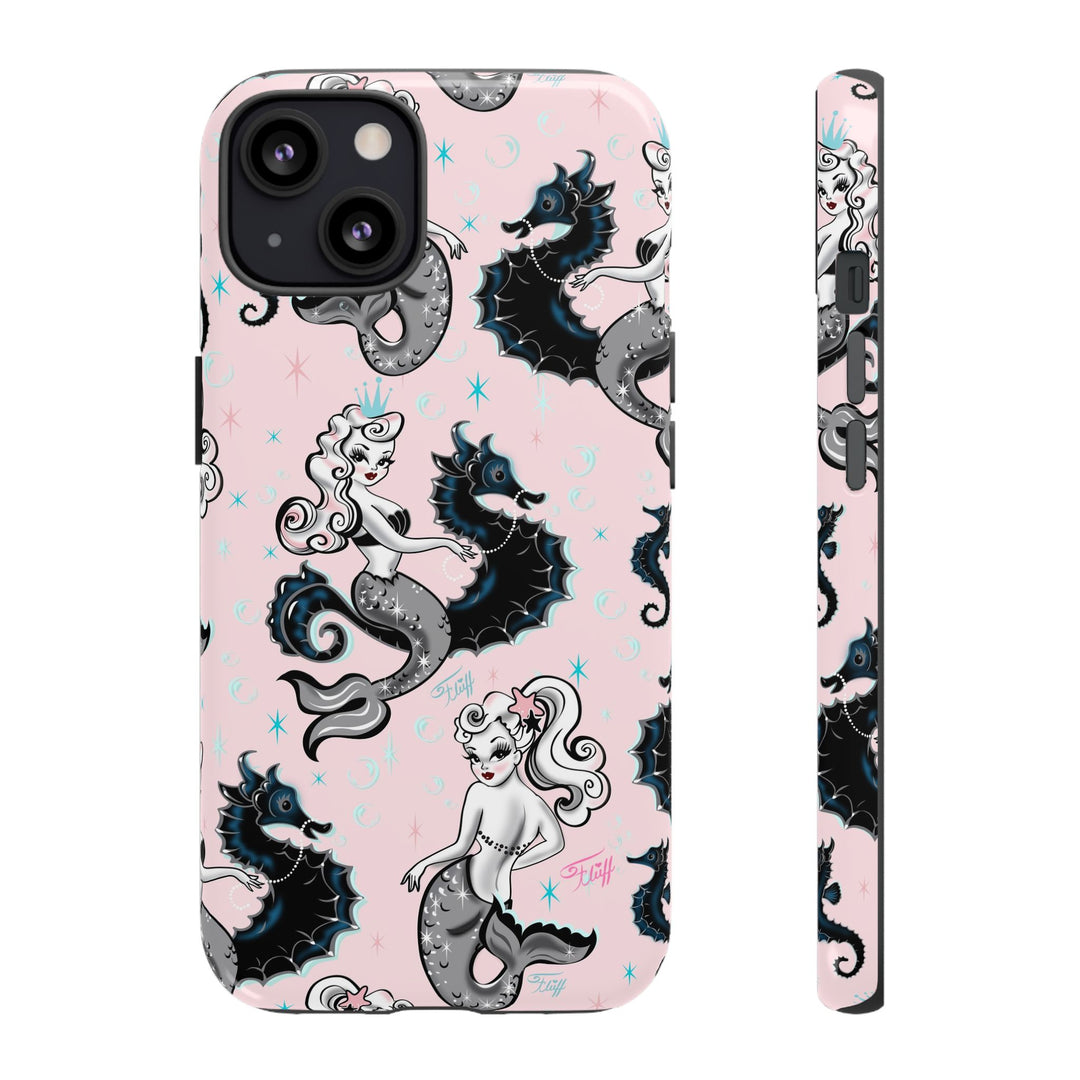 Pearla on Pink • Tough Phone Case