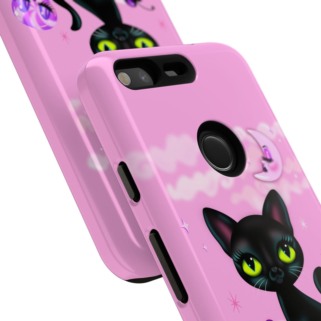 Vyolette in the Sky with Candies Pink • Tough Phone Case